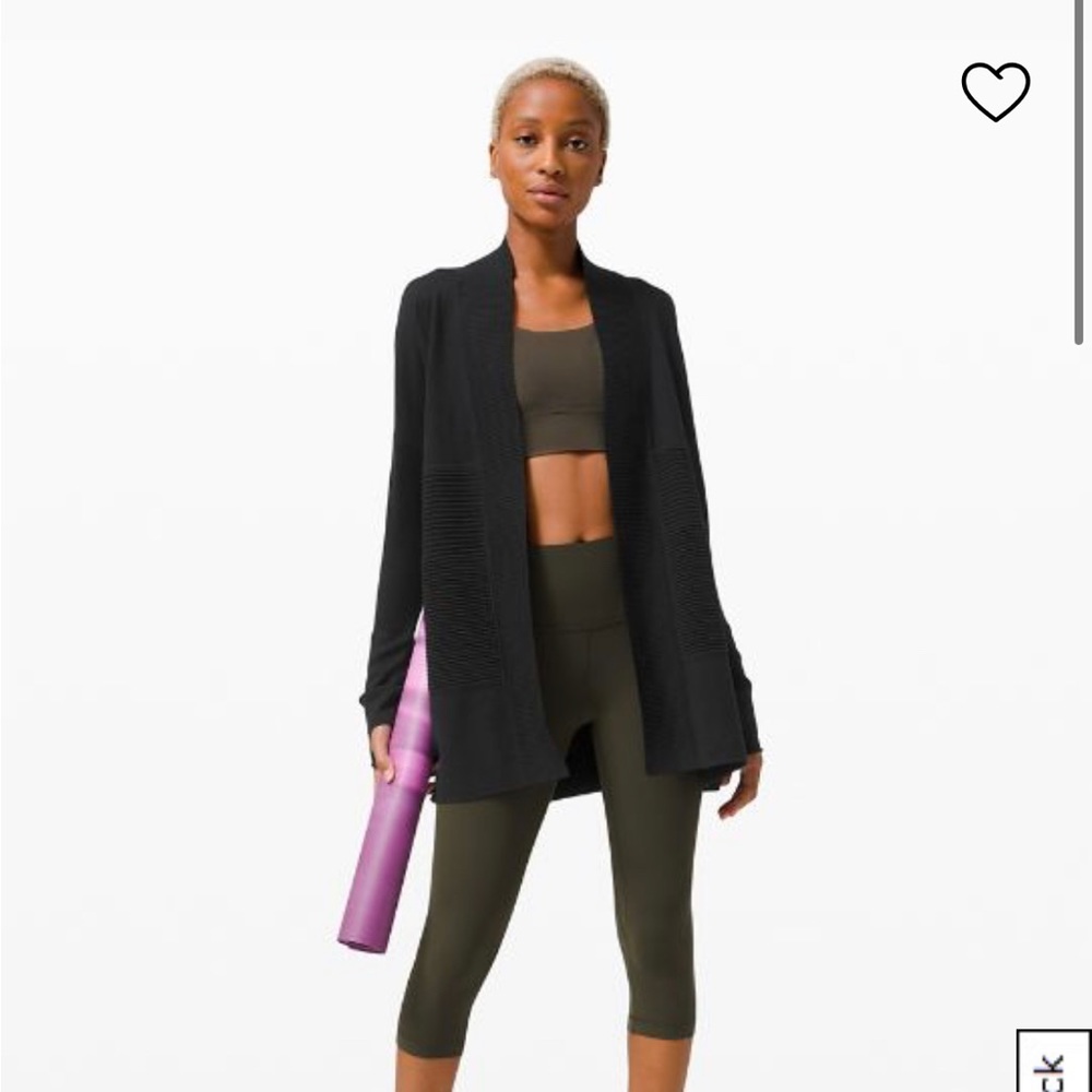 Lululemon lotus cardigan